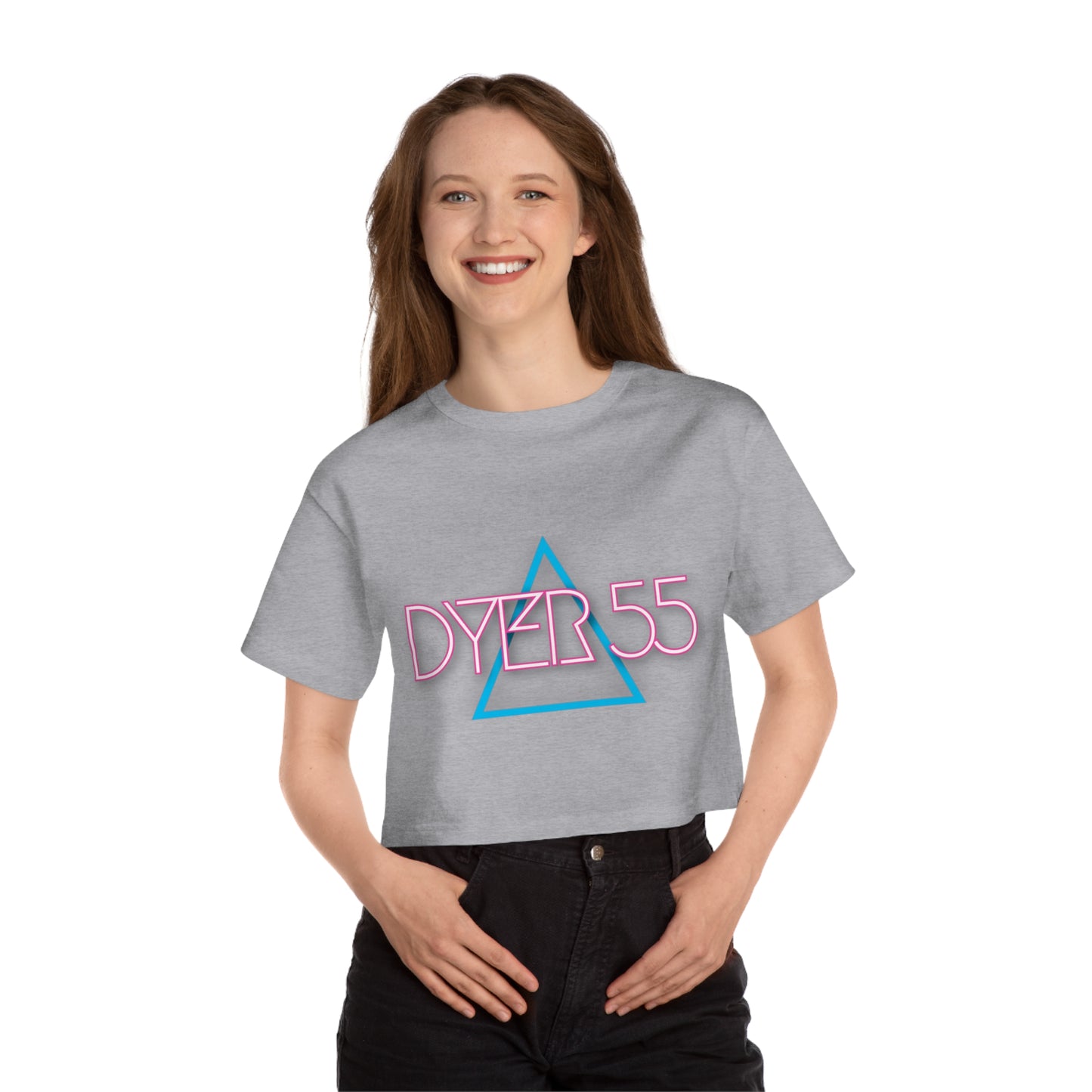 Dyer 55 Champion Women's Heritage Cropped T-Shirt