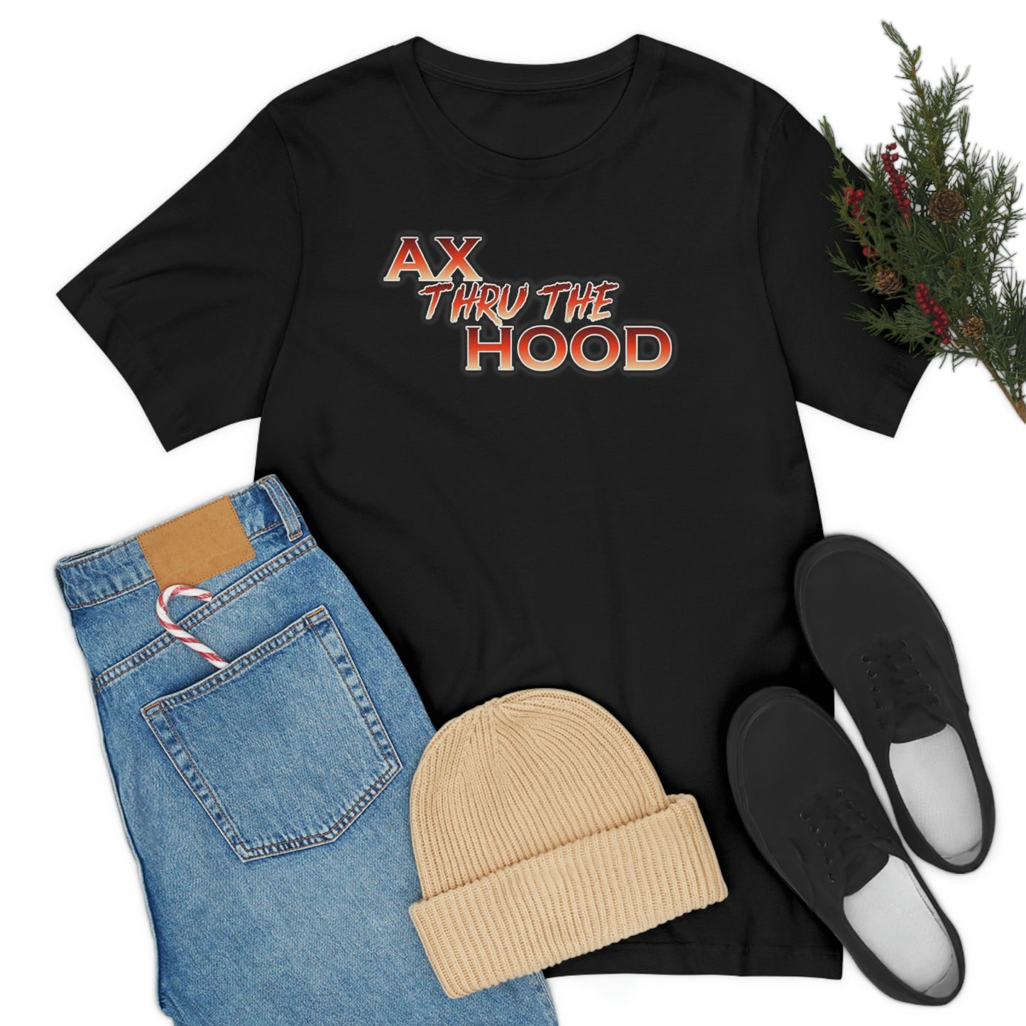 Ax Thru the Hood Short Sleeve Tee Logo 2