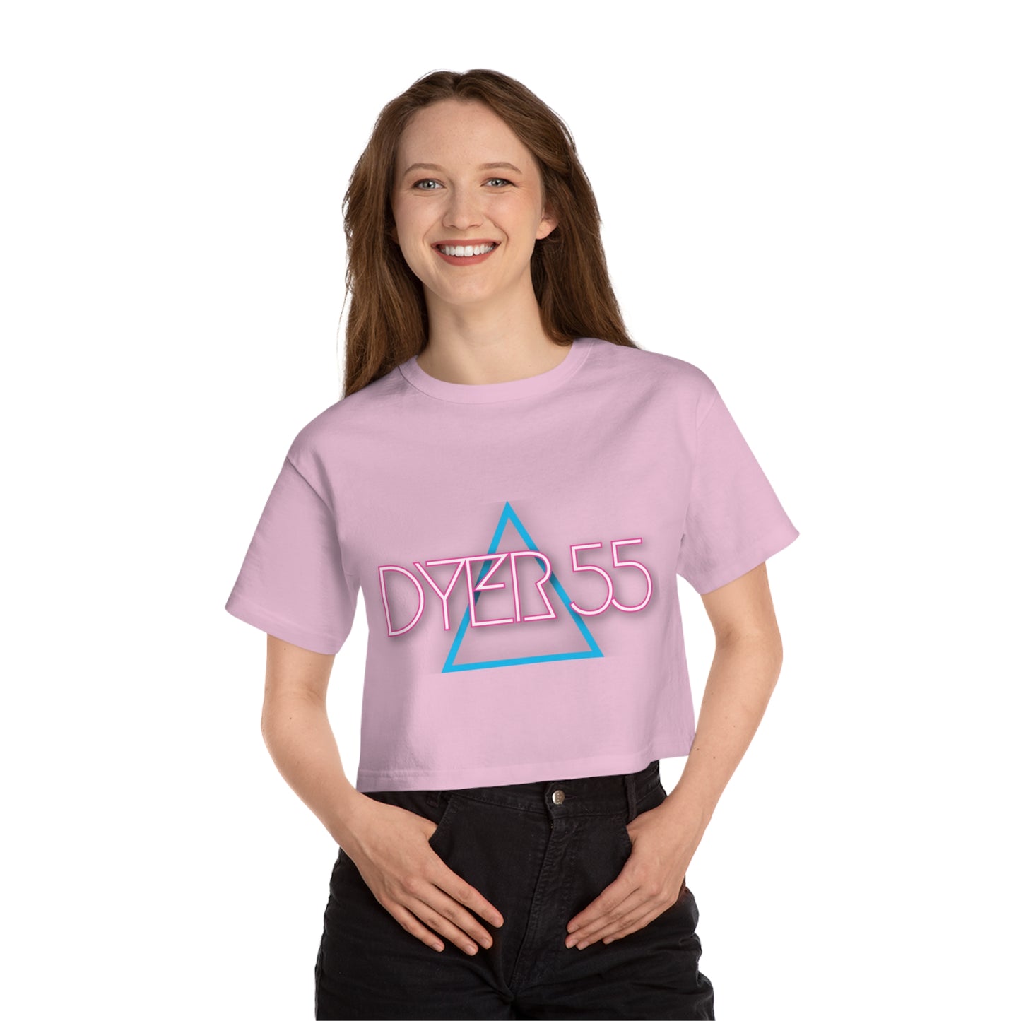 Dyer 55 Champion Women's Heritage Cropped T-Shirt