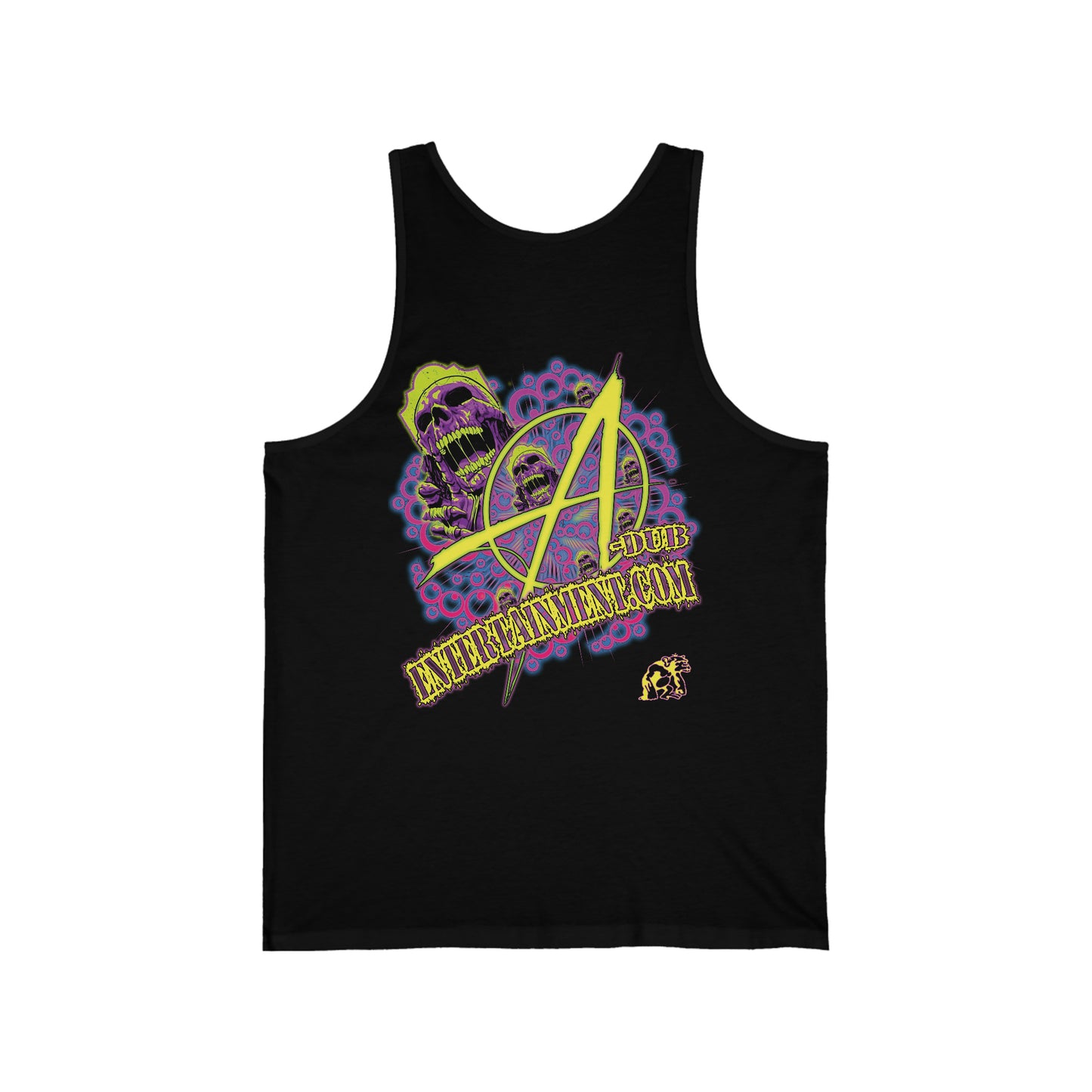 A-Dub Skulls Jersey Tank